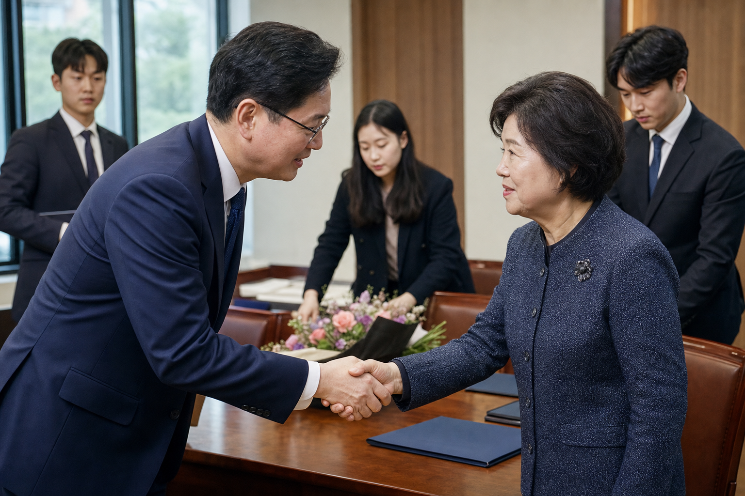 정청래, 이해찬 전 총리 부인 김정옥 여사 후원회장으로 영입