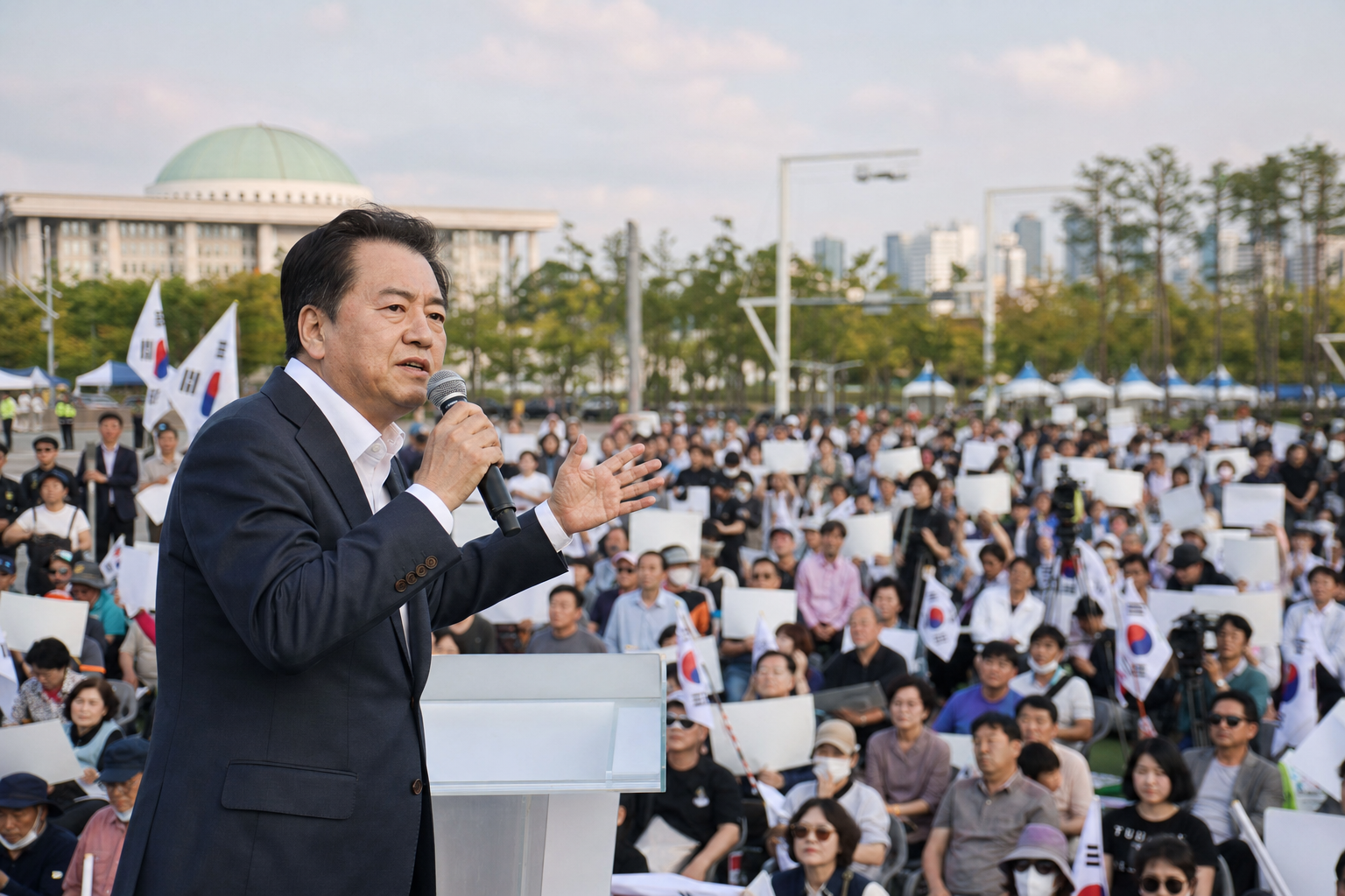 장동혁 대표, 선관위 특검 촉구…“헌법 파괴 막아야”