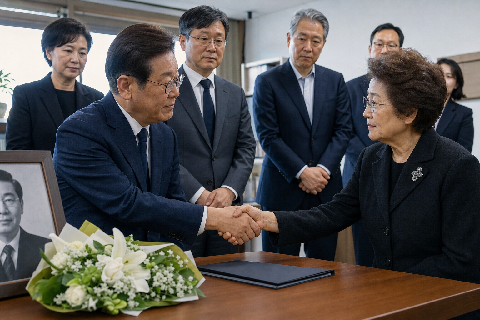 정청래, 이해찬 배우자 김정옥 여사 후원회장 위촉…'개혁 완수' 다짐