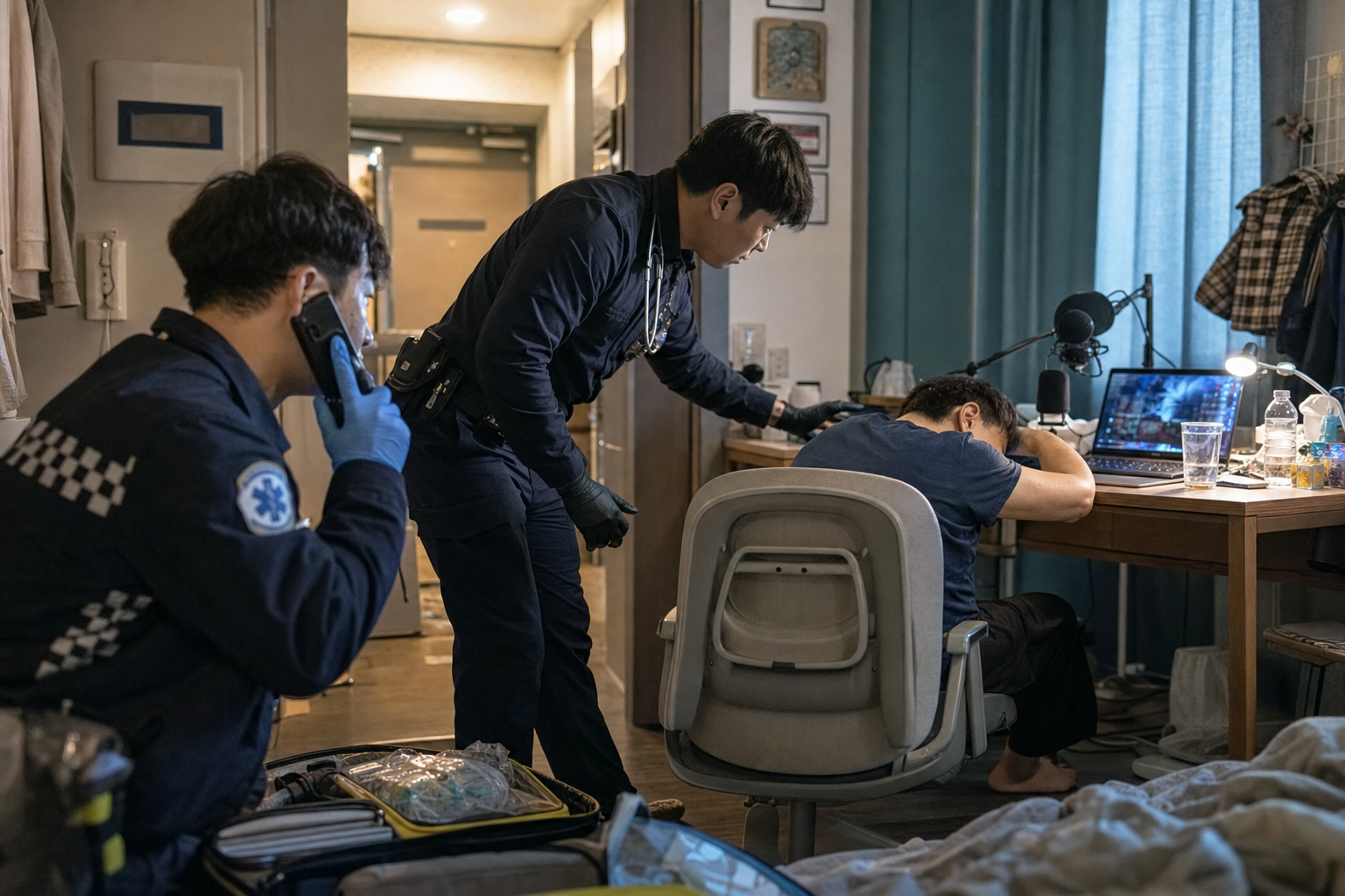 개인방송 중 음독한 50대 유튜버, 시청자 신고로 발견