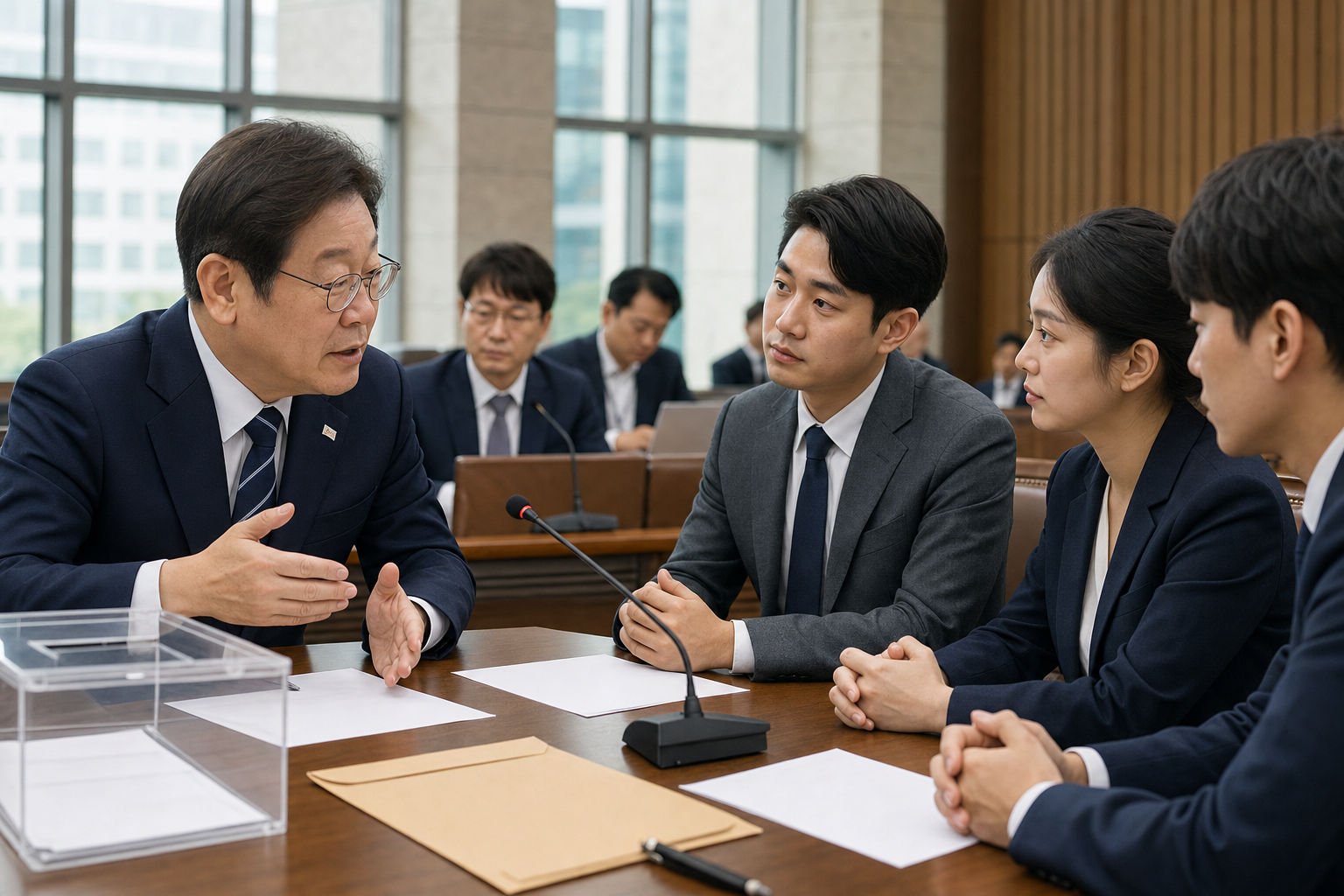 이재명 대통령, 민주당 전당대회 기탁금 인하 제안