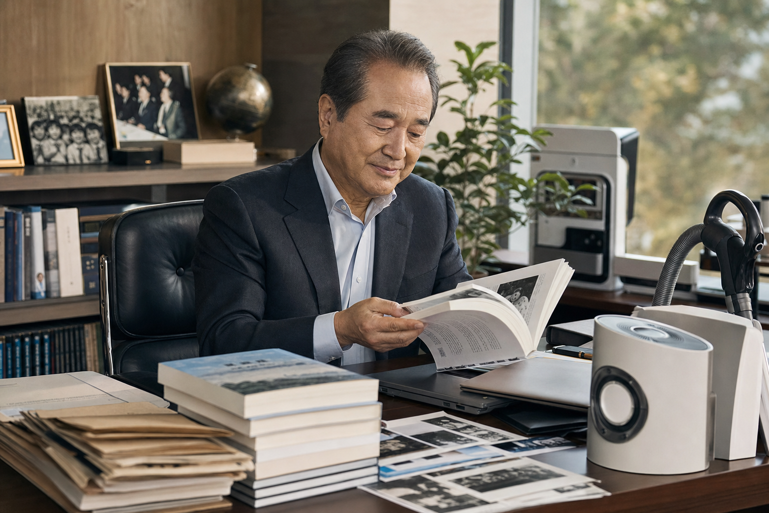 윤석금 회장, 위기마다 사업 전환…50년 경영 철학은 '긍정의 태도'