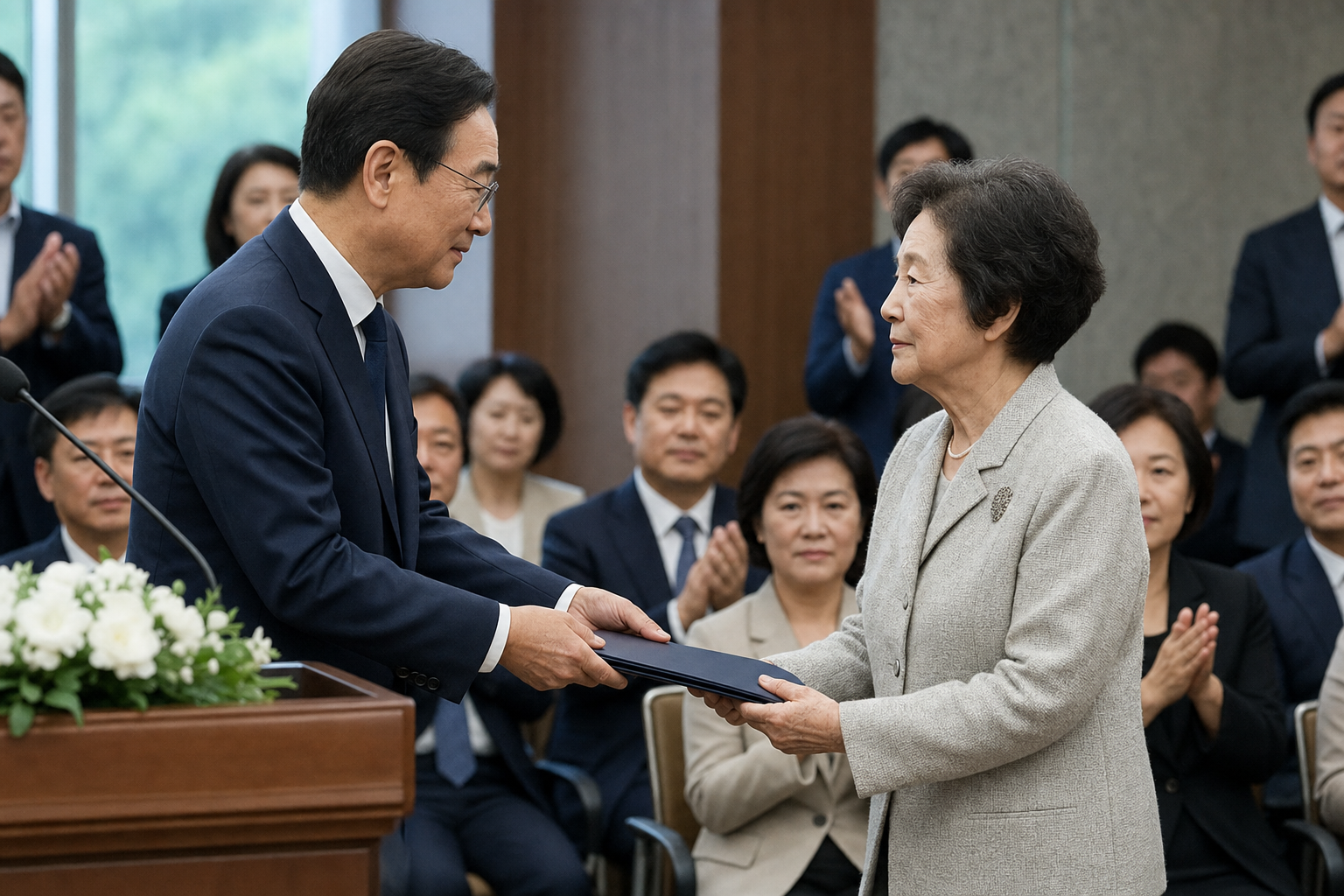 정청래, 고 이해찬 배우자 김정옥 여사 후원회장 위촉