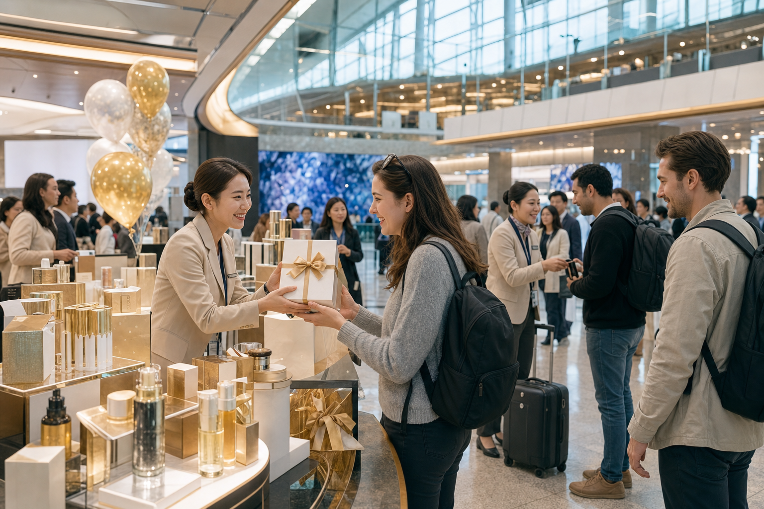 롯데면세점, 인천공항 복귀 100일…차별화 전략으로 경쟁력 강화
