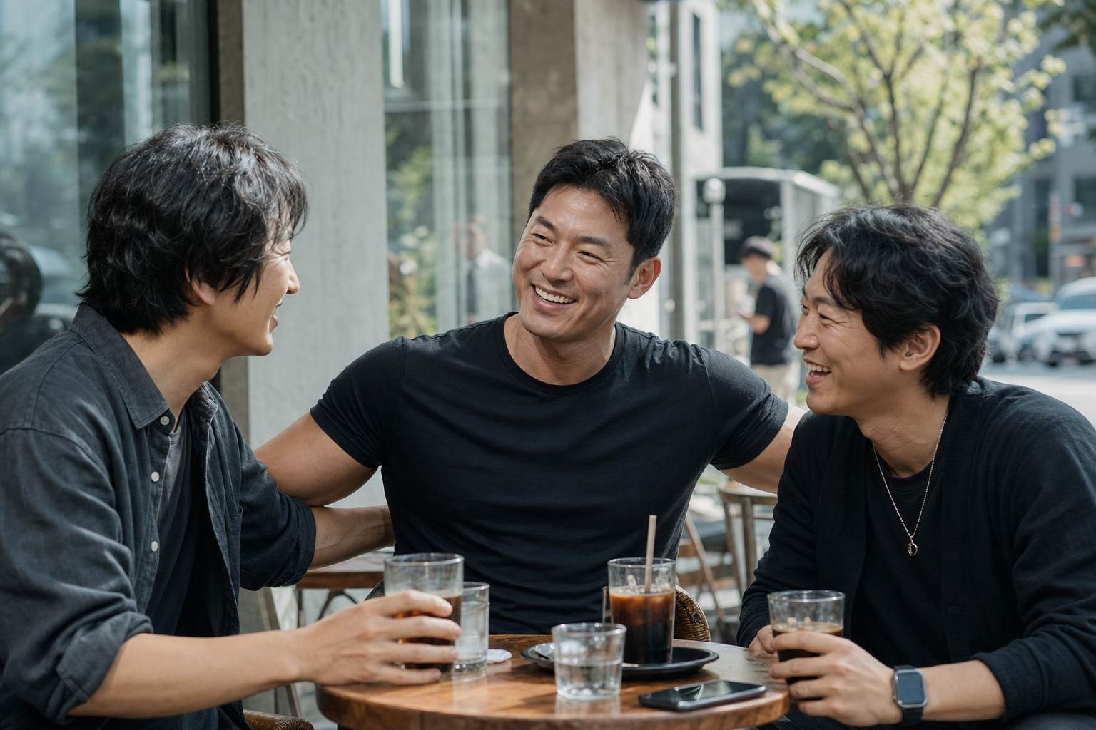 일라이, 재혼 한 달 만에 유키스 멤버들과 회동…행복한 근황 공개