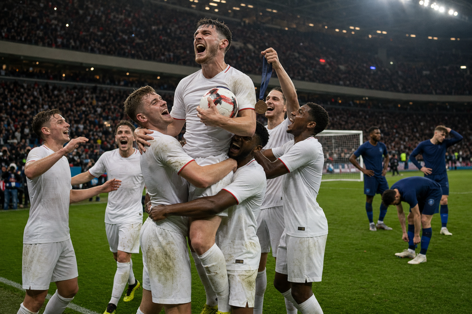 잉글랜드, 프랑스에 6-4 대승…3위 확정