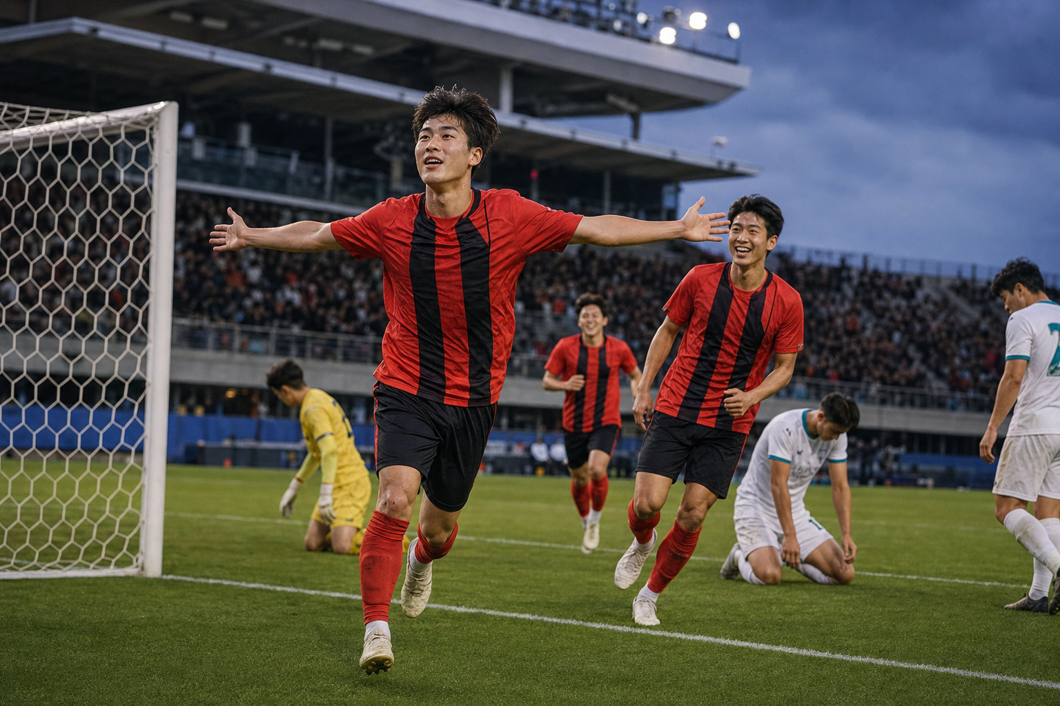 김대원 멀티골 폭발…강원, 김천에 2-0 완승