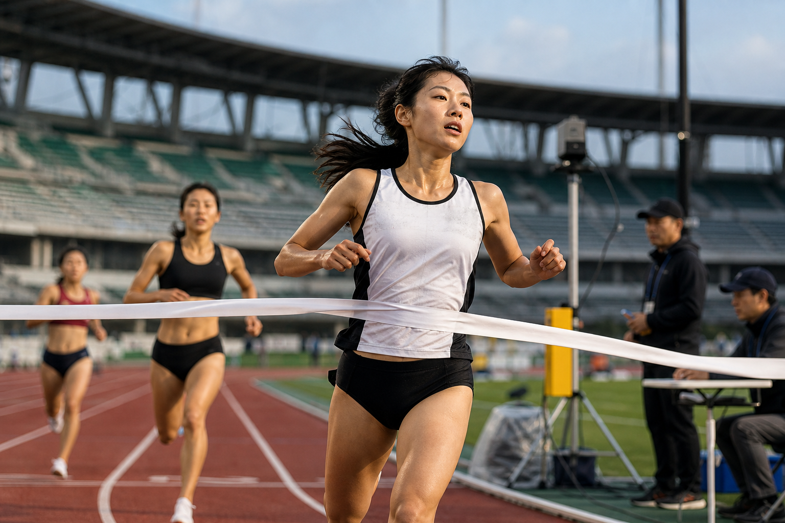 박나연, 34년 묵은 여자 1500m 한국 기록 0.31초 단축
