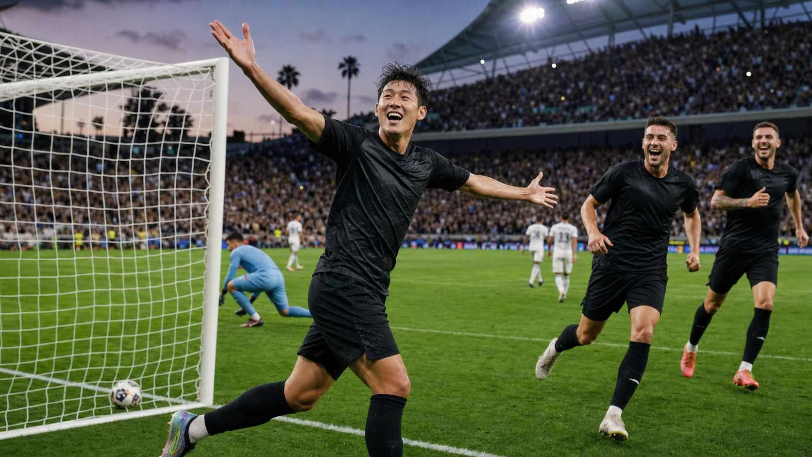 손흥민, MLS 첫 골 폭발…LAFC 감독도 '완벽한 밤' 극찬