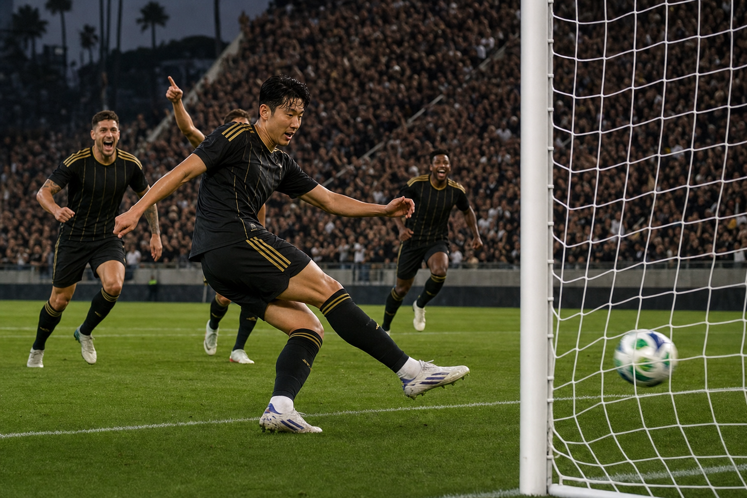 손흥민, MLS 복귀전서 시즌 첫 리그골…LAFC 3-0 완승