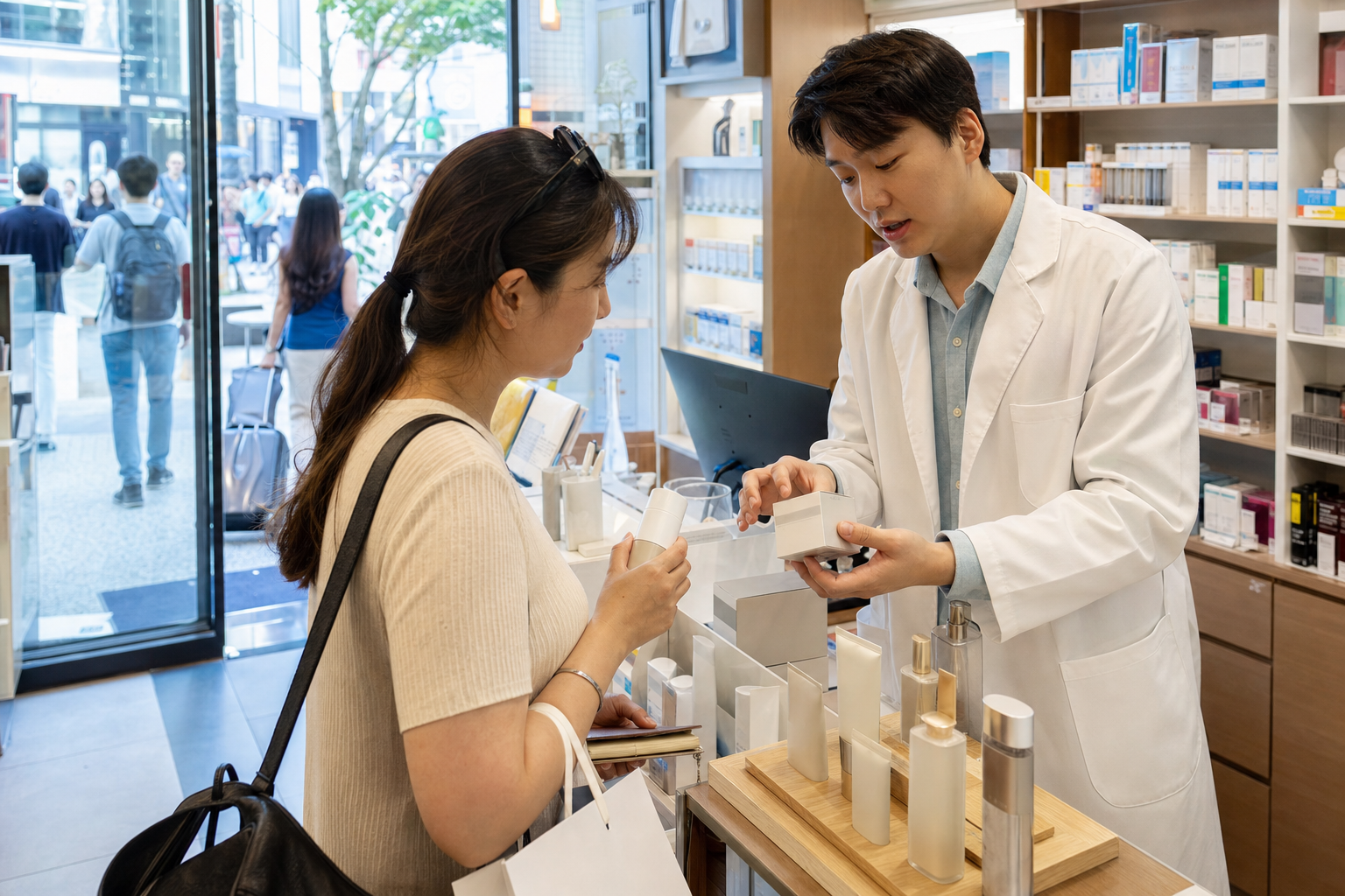 방한 외국인 약국 소비 206% 급증…제약사, 프리미엄 더마 채널로 육성