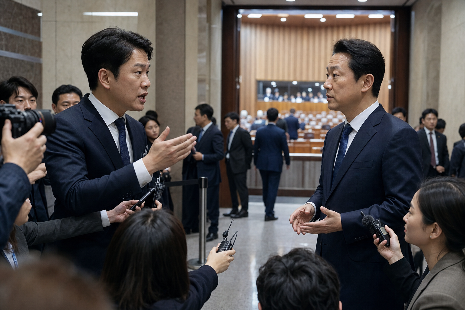 한동훈, 보완수사권 토론 무산에 '사기극' 비판…이건태 '당원 의사 존중'