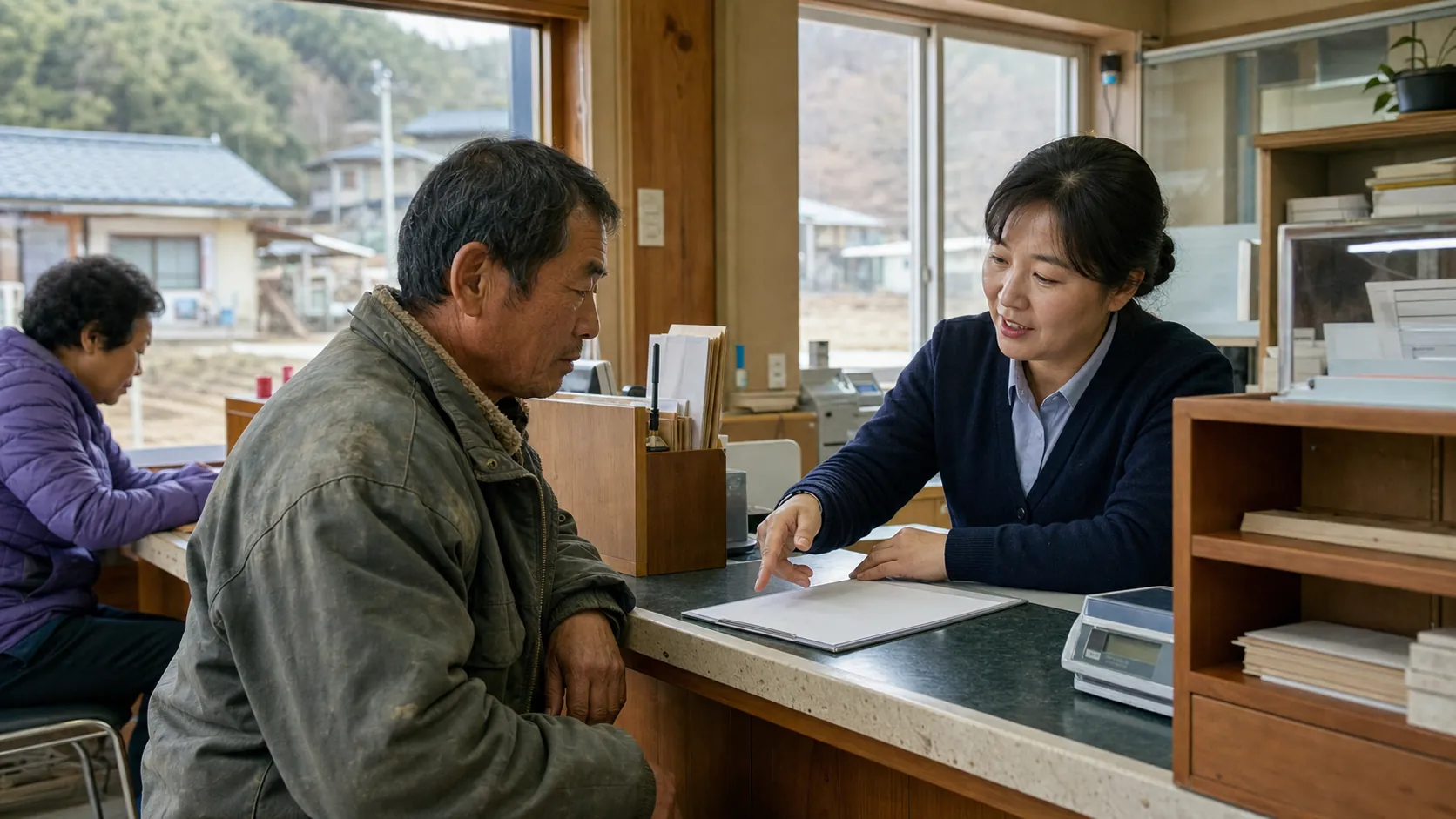 시골 주민 금융 편의 높인 우체국 은행대리업