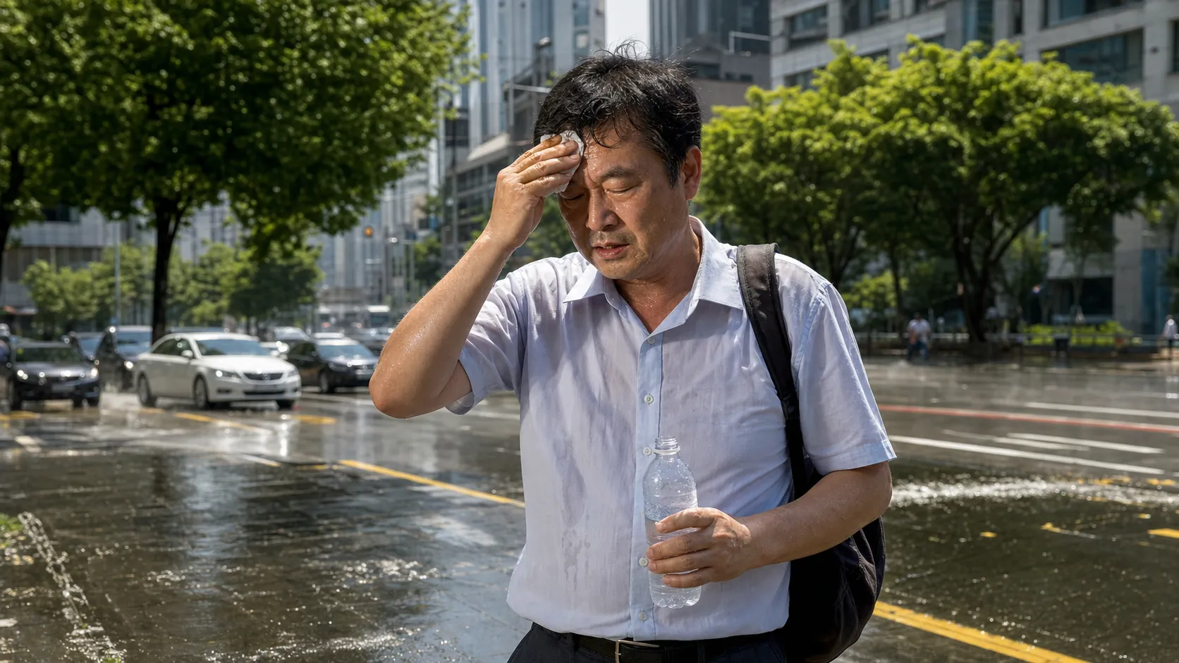 전국 폭염특보 속 체감온도 38도…이번 주 내내 무더위