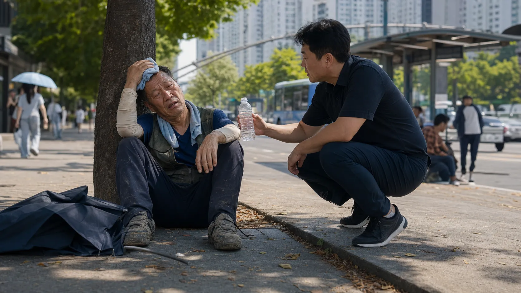 극한 폭염 지속에 온열질환 속출…이재명 대통령, 기름값 안정화 약속