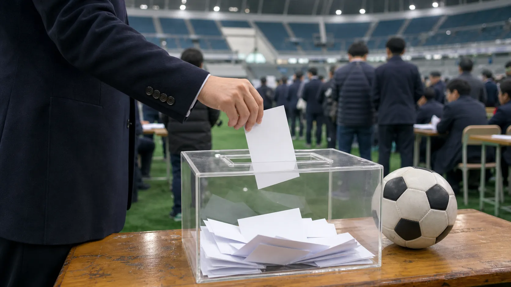 축구협회장 선거인단 1만 명 이상 확대 추진