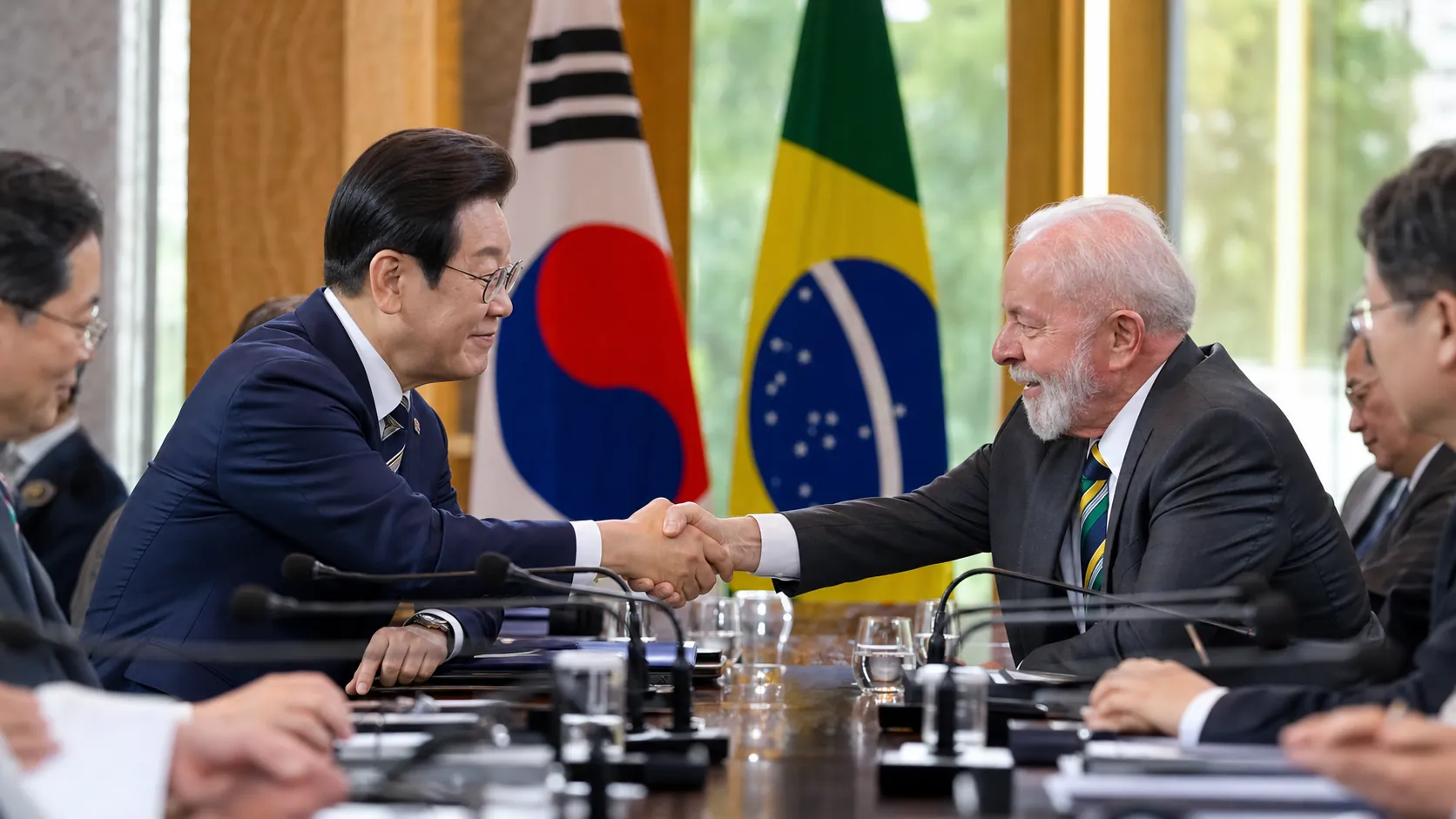 이재명 대통령 브라질 방문, 희토류·우주 협력 MOU 체결