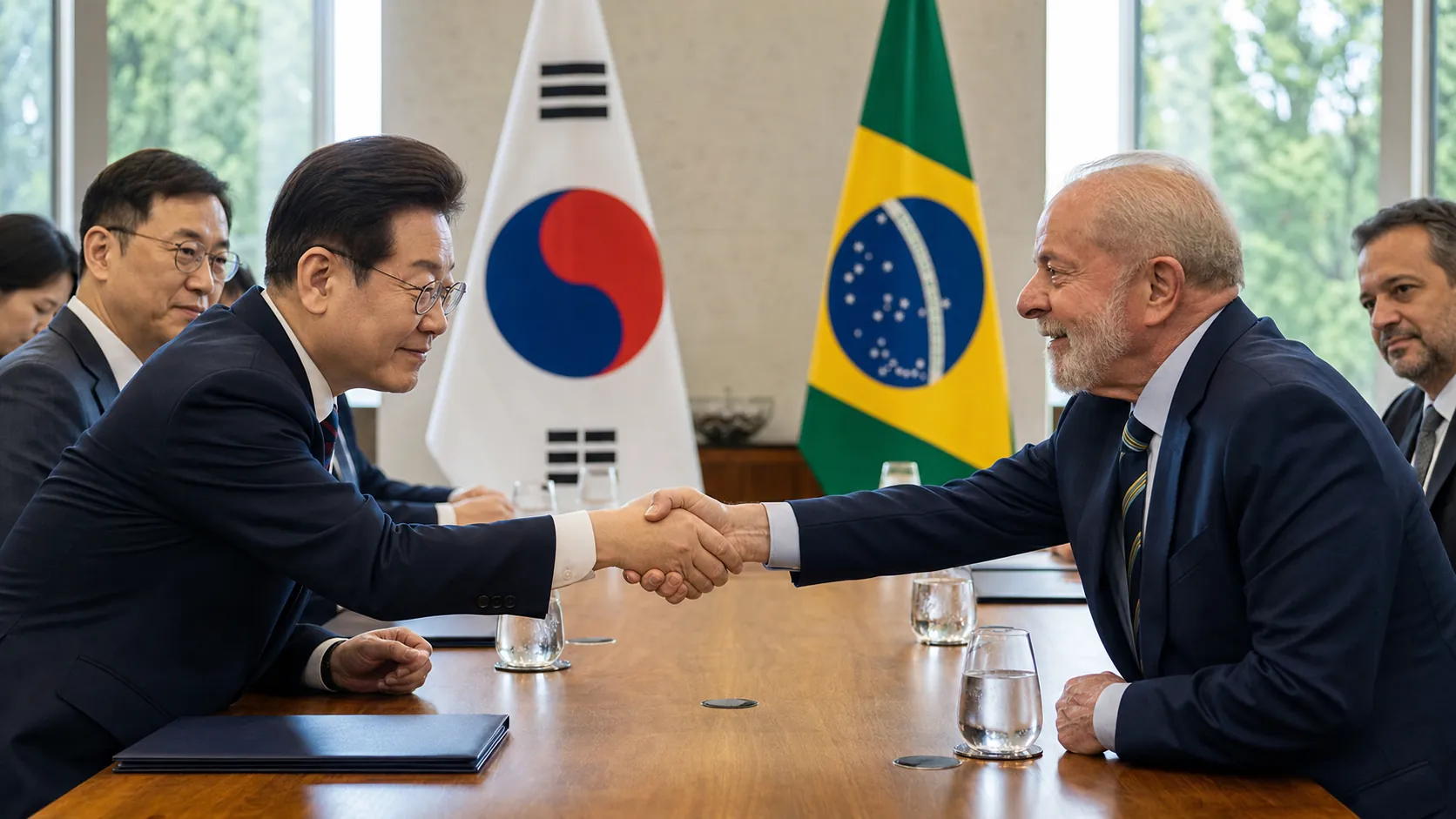 이재명·룰라, 한-메르코수르 FTA 조기 타결 합의