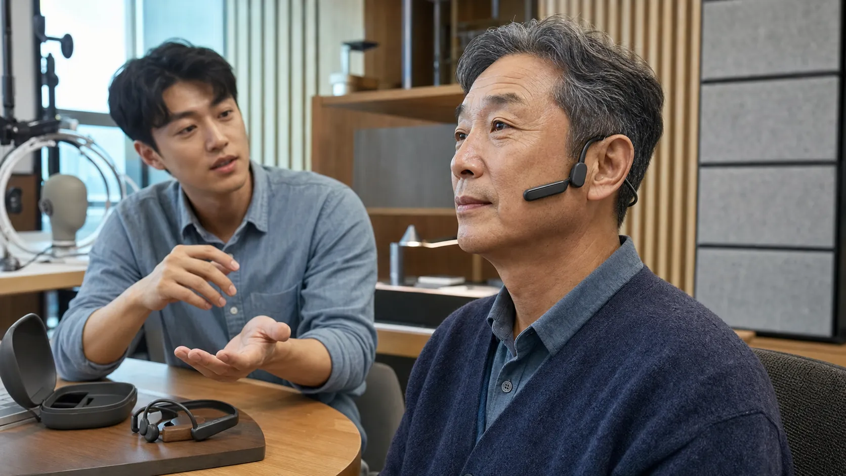 골전도 기술로 청력 보호하며 소리 증폭하는 음성증폭기 출시