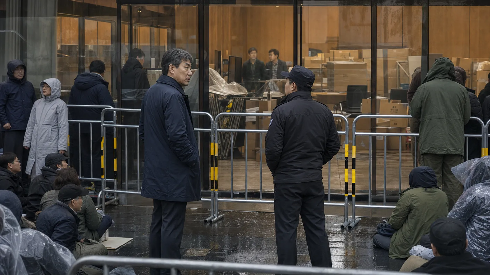 잠실 개표소 시위 장기화에 대한체육회, 정부 개입 재차 요청