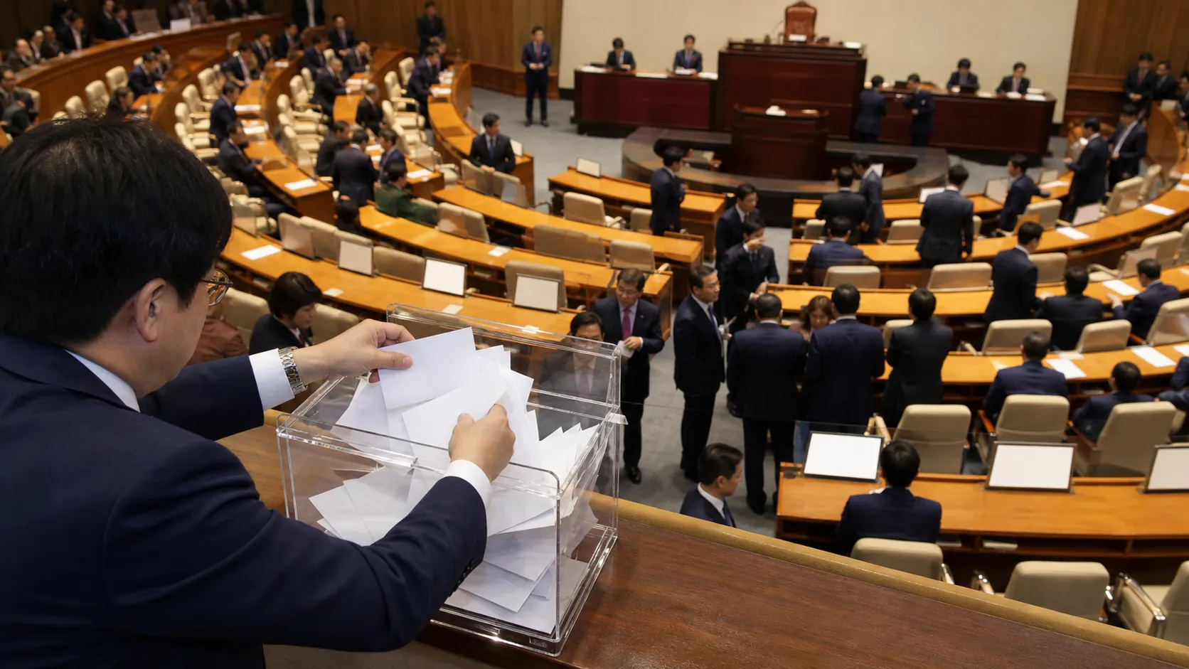 여야, 선관위 특검법 세부 합의…오후 본회의 처리