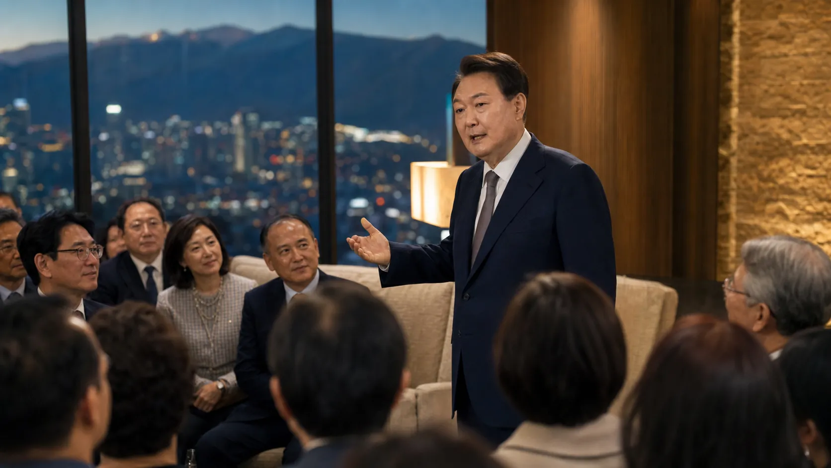 이 대통령, 칠레 동포에 "한국 최초 FTA 파트너, 가능성 알아본 고마운 나라"