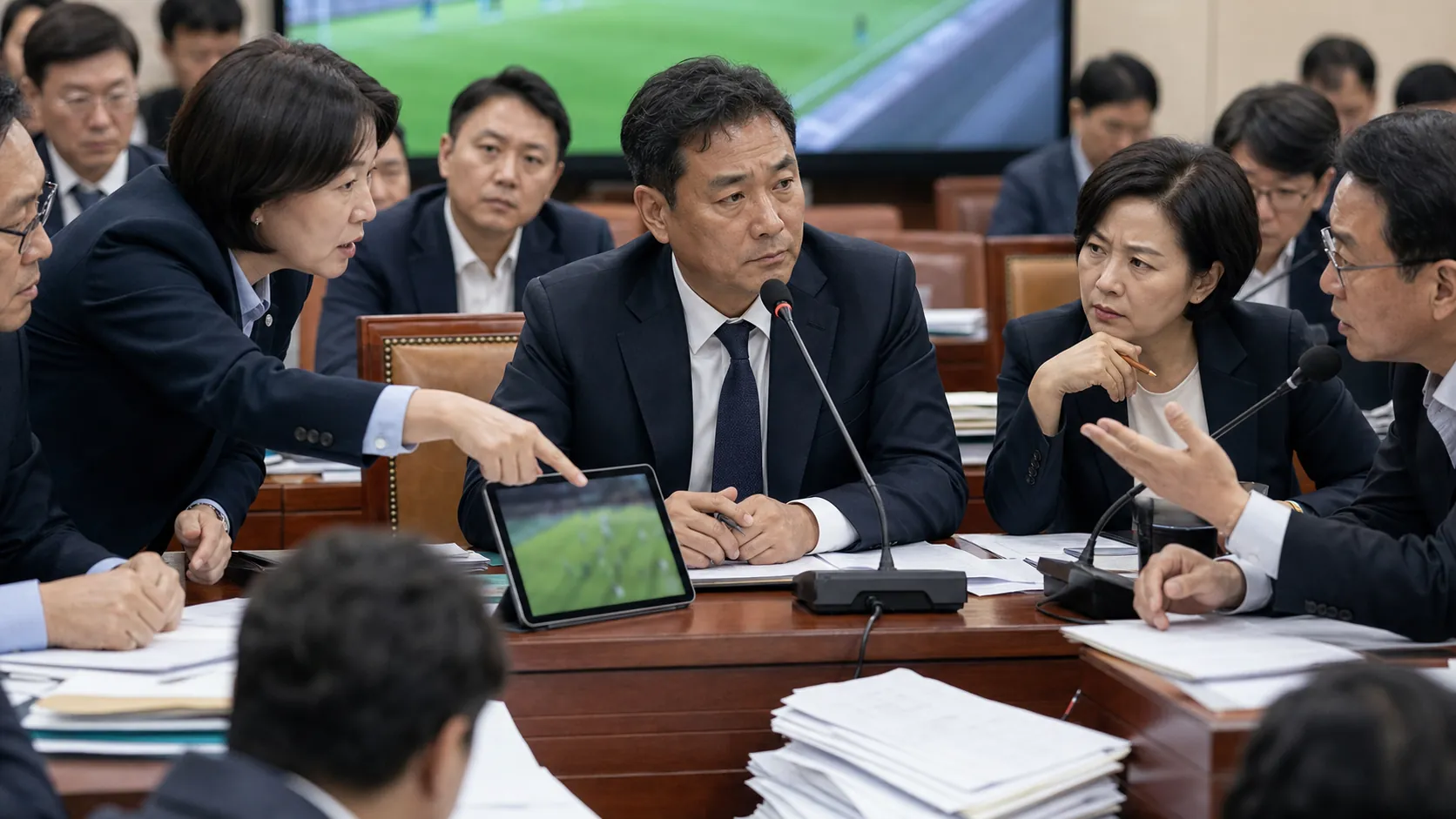국회 축구청문회, 감정적 공방 속 '왜 졌나' 질문 반복