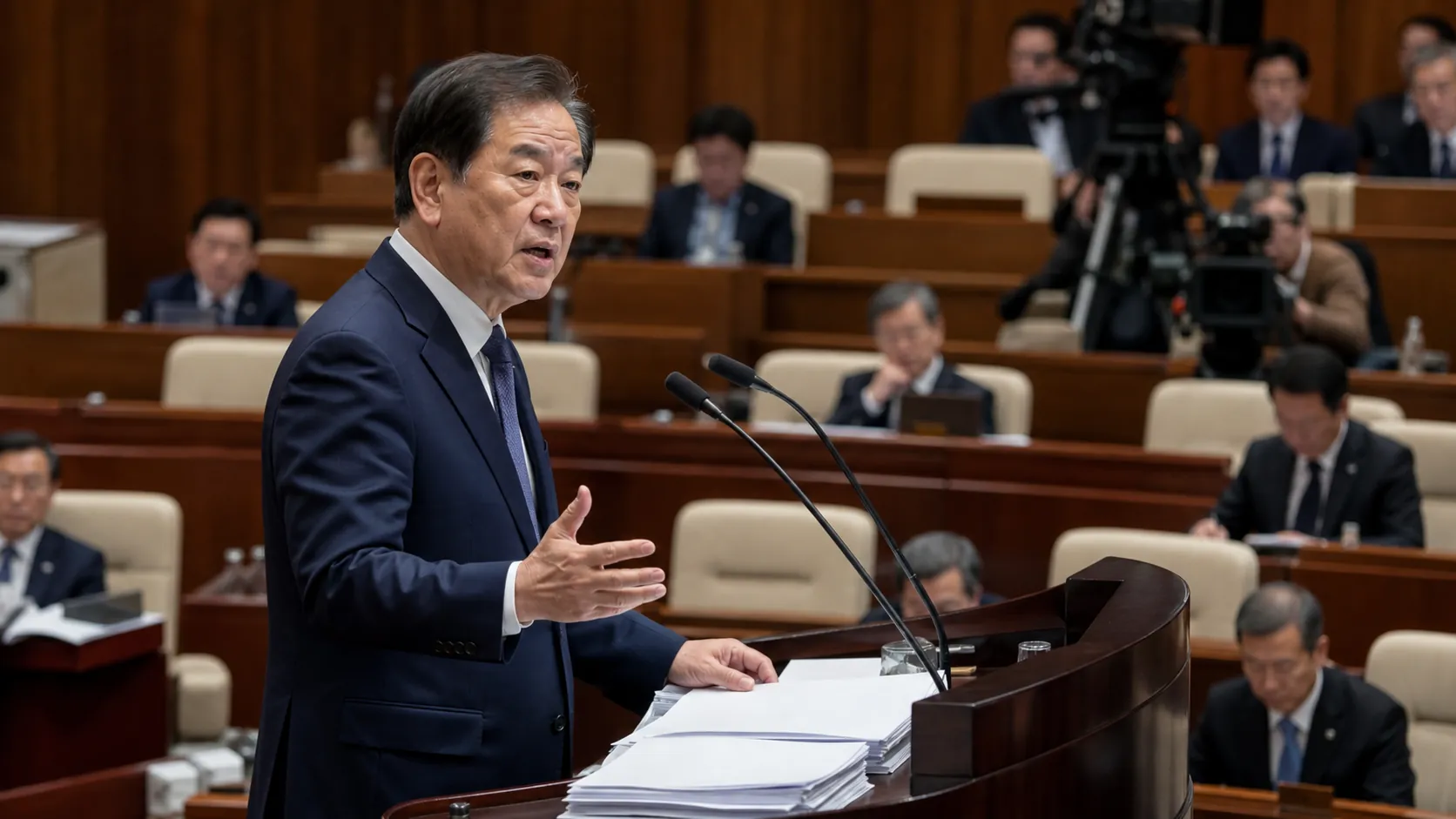 검찰 보완수사권 폐지 법안 본회의 상정…주호영 필리버스터 돌입