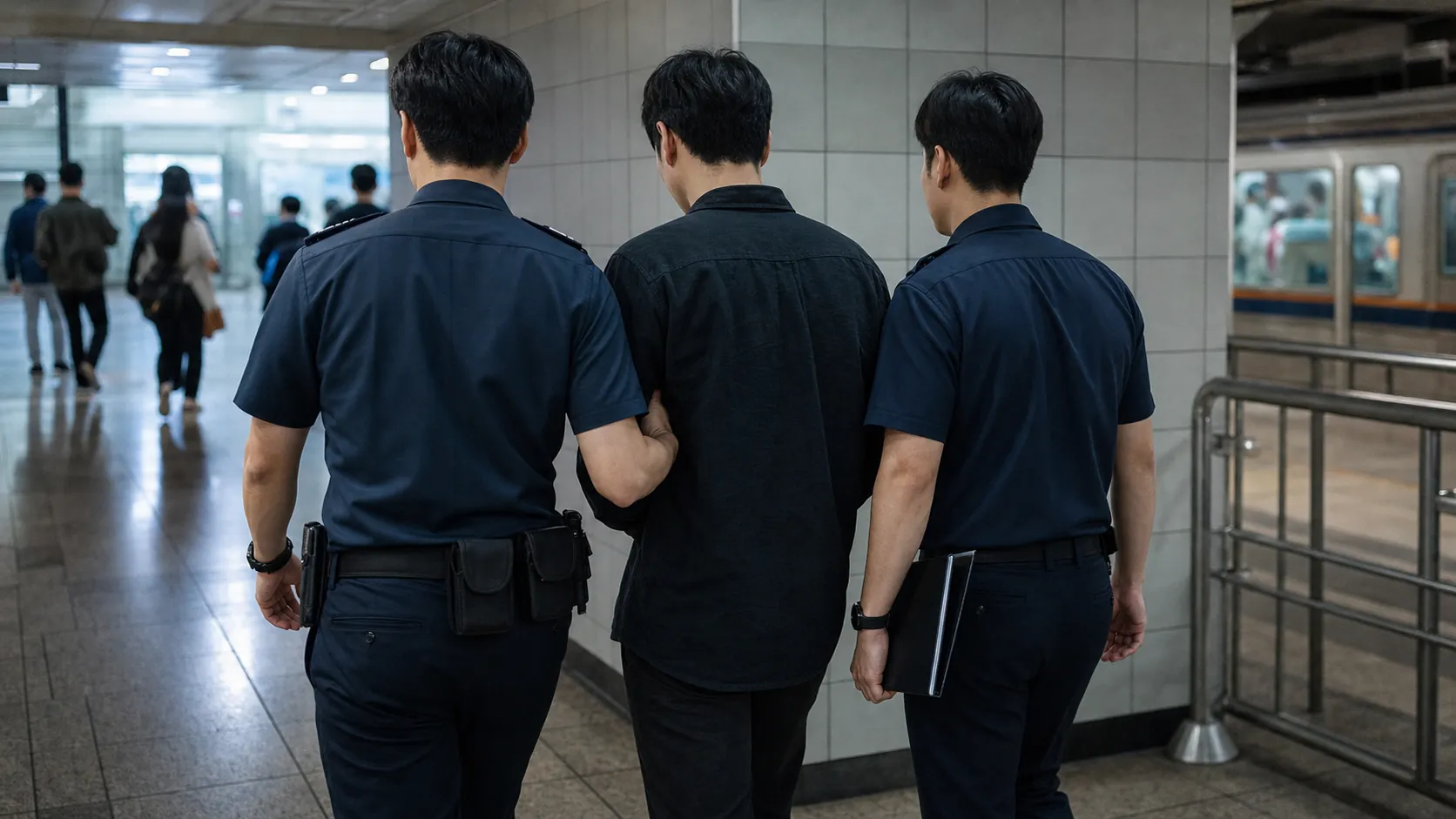 자진출석 피의자 지하철역 유인해 체포…경찰관 불구속 기소