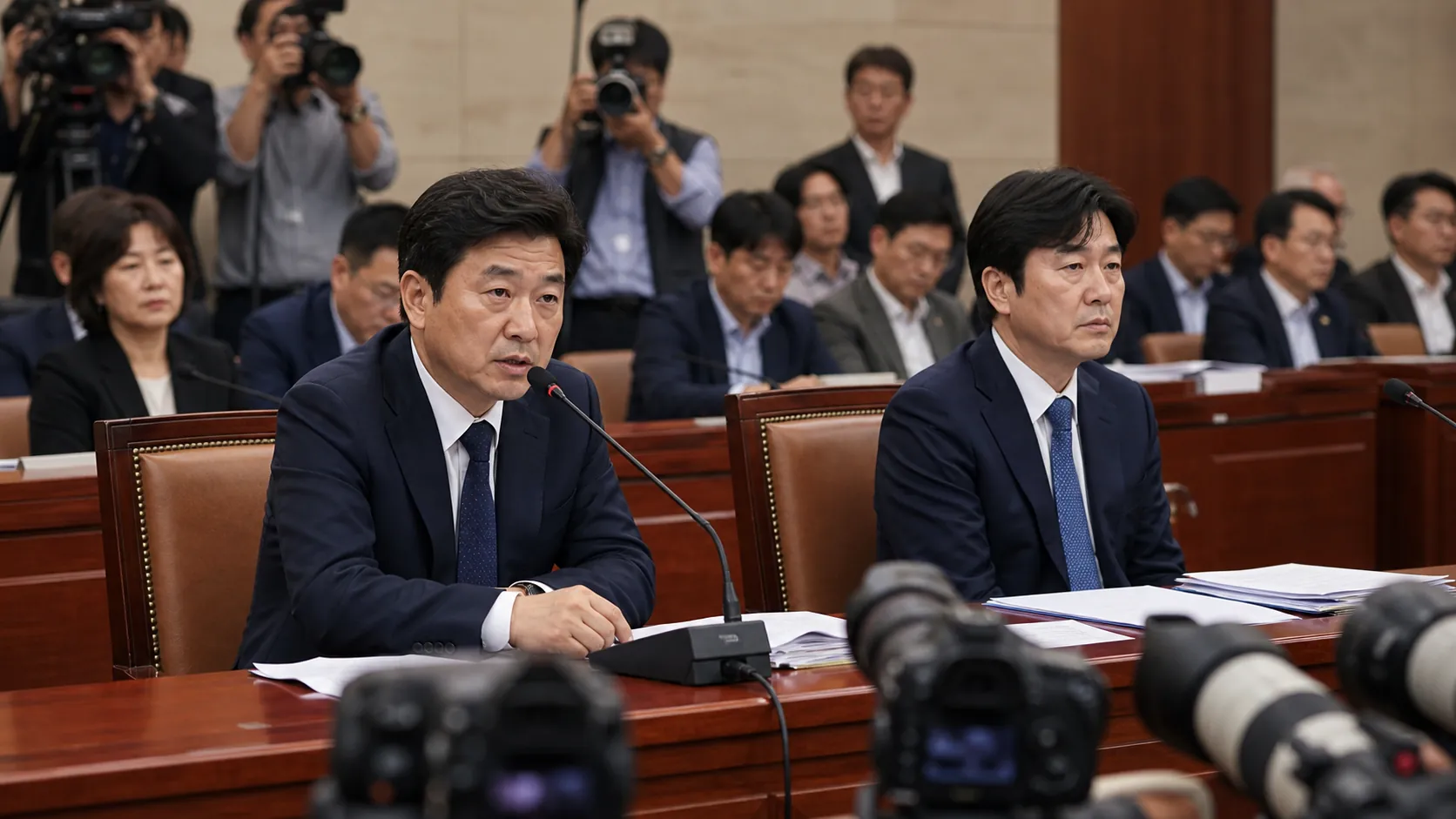 홍명보·정몽규, 국회 정치인 아닌 증인으로 출석