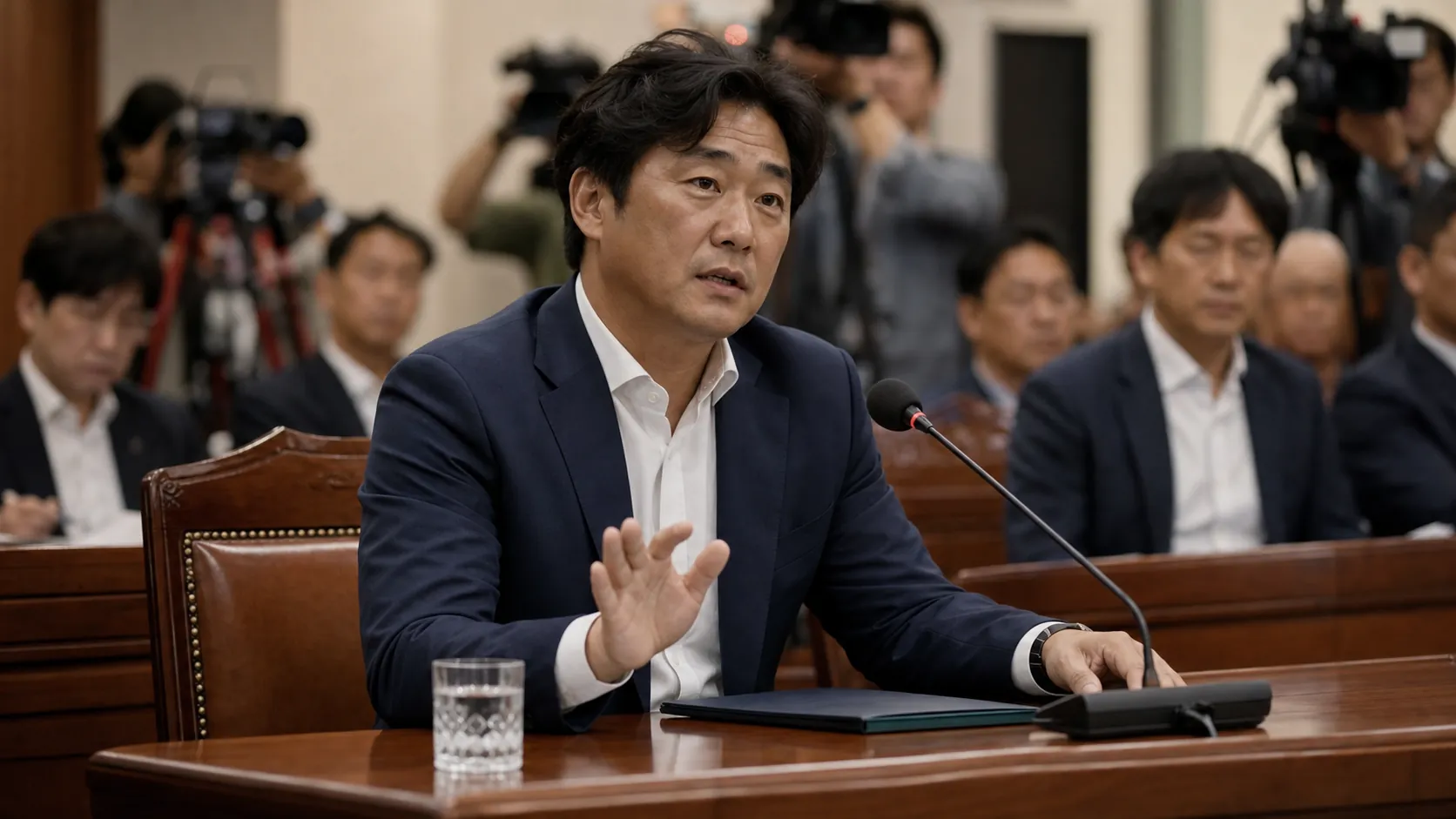 홍명보, 감독 선임 특혜 논란에 "이익 요구한 적 없다"