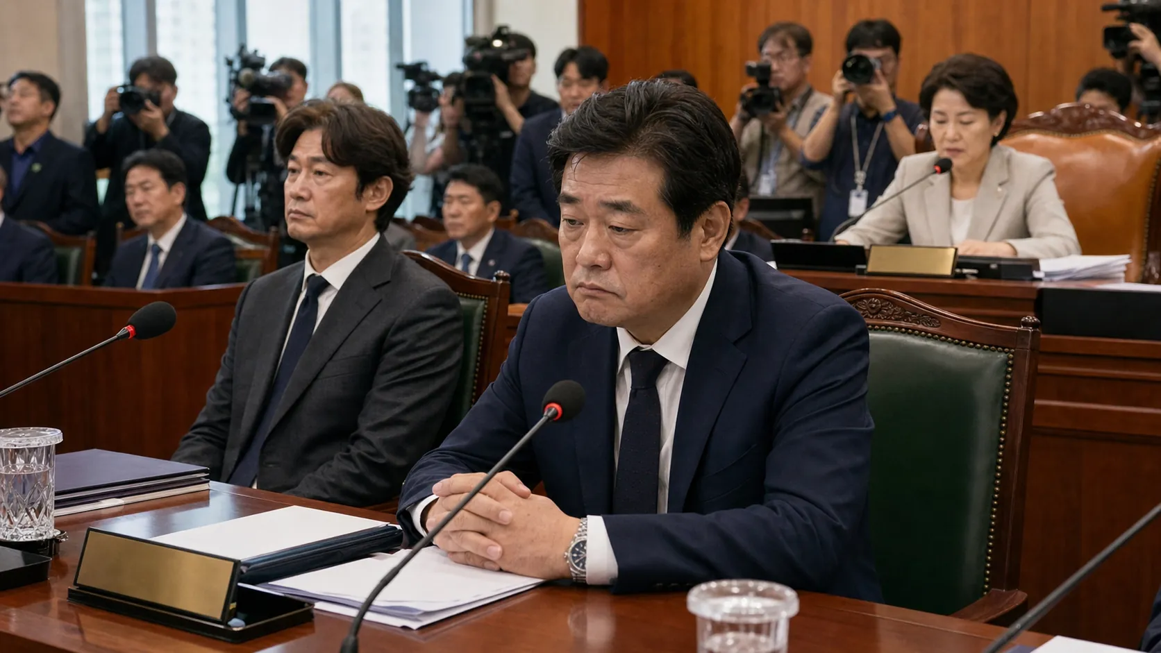 국회 청문회, 정몽규·홍명보 '망신 주기'에 그쳐