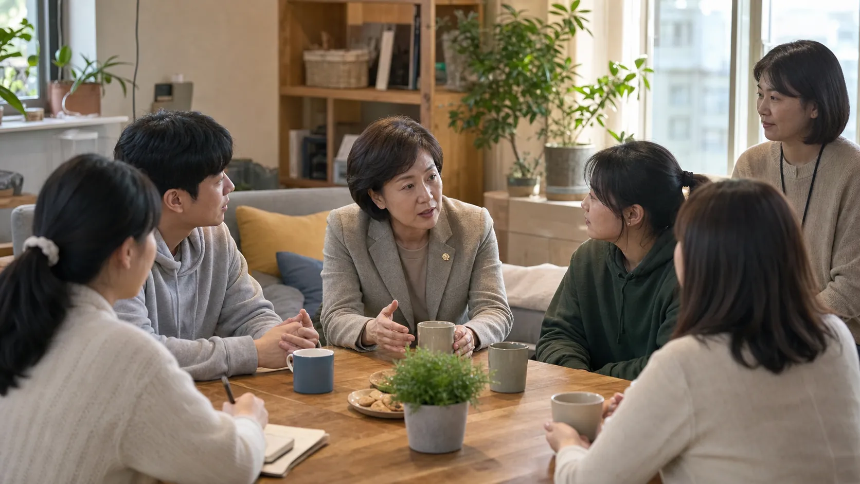 한 총리, 고립·은둔 청년 지원 현장 방문…민관 협력 강조