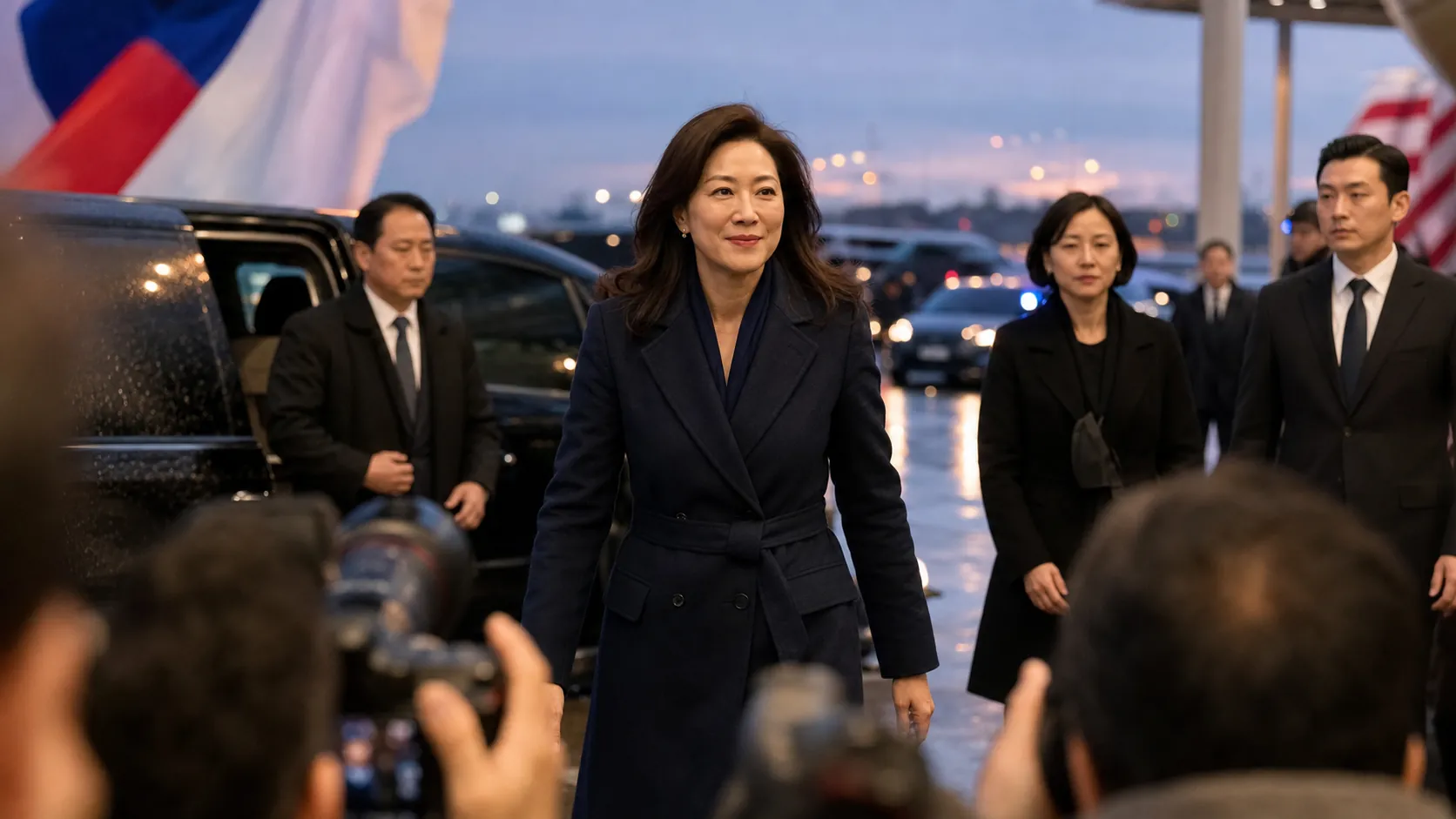 트럼프 2기 첫 주한미대사 미셸 스틸, 한국 도착…"동맹 새 장 열겠다"