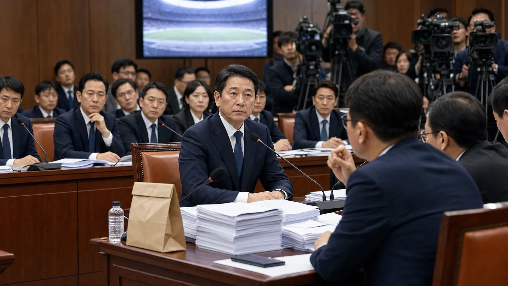 여야, 축구협회 청문회서 '고대 카르텔'·'빵집 면접' 등 운영 전반 집중 추궁