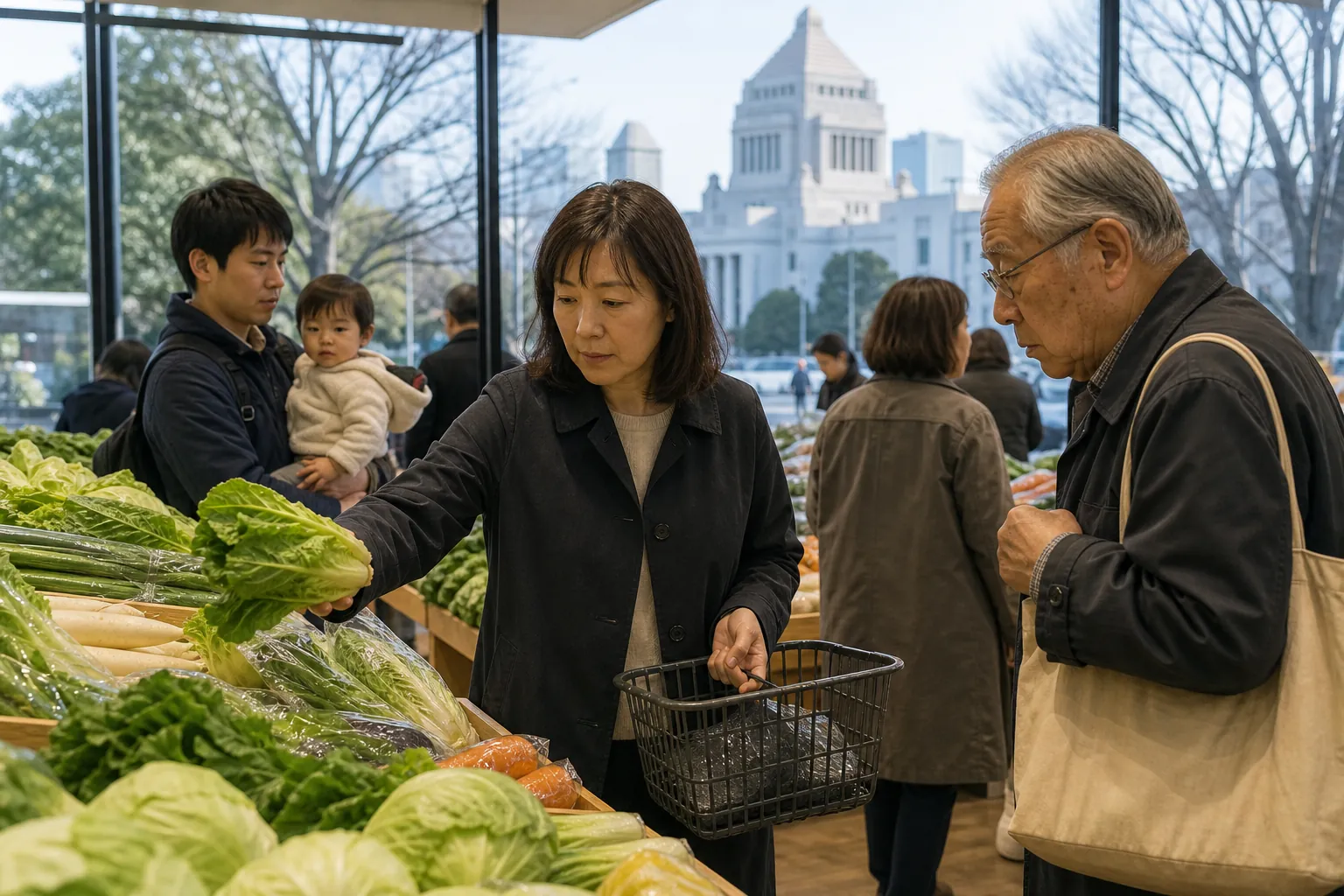 日 총리, 식품 소비세 1% 인하 추진…중저소득층 현금 지원 병행