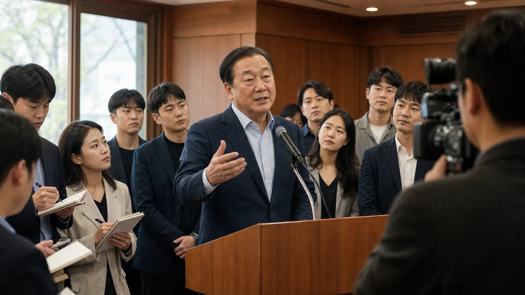 홍명보·정몽규, 국회 축구청문회서 증인 선서