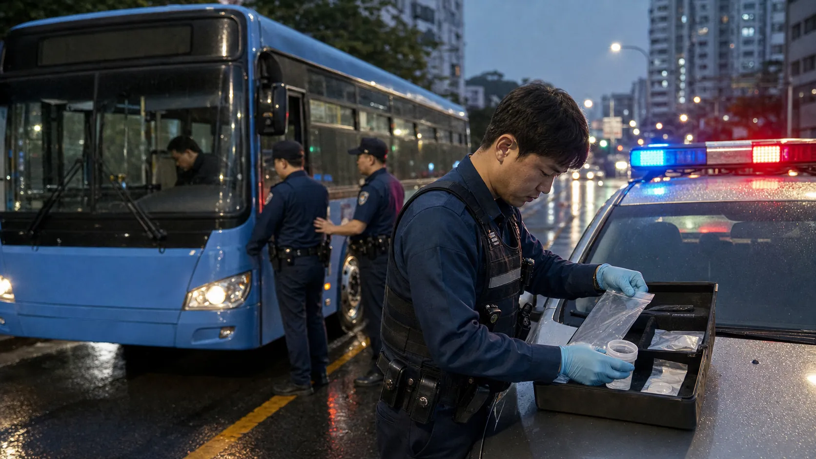 필로폰 투약 시내버스 기사, 약물운전 혐의 추가 적용