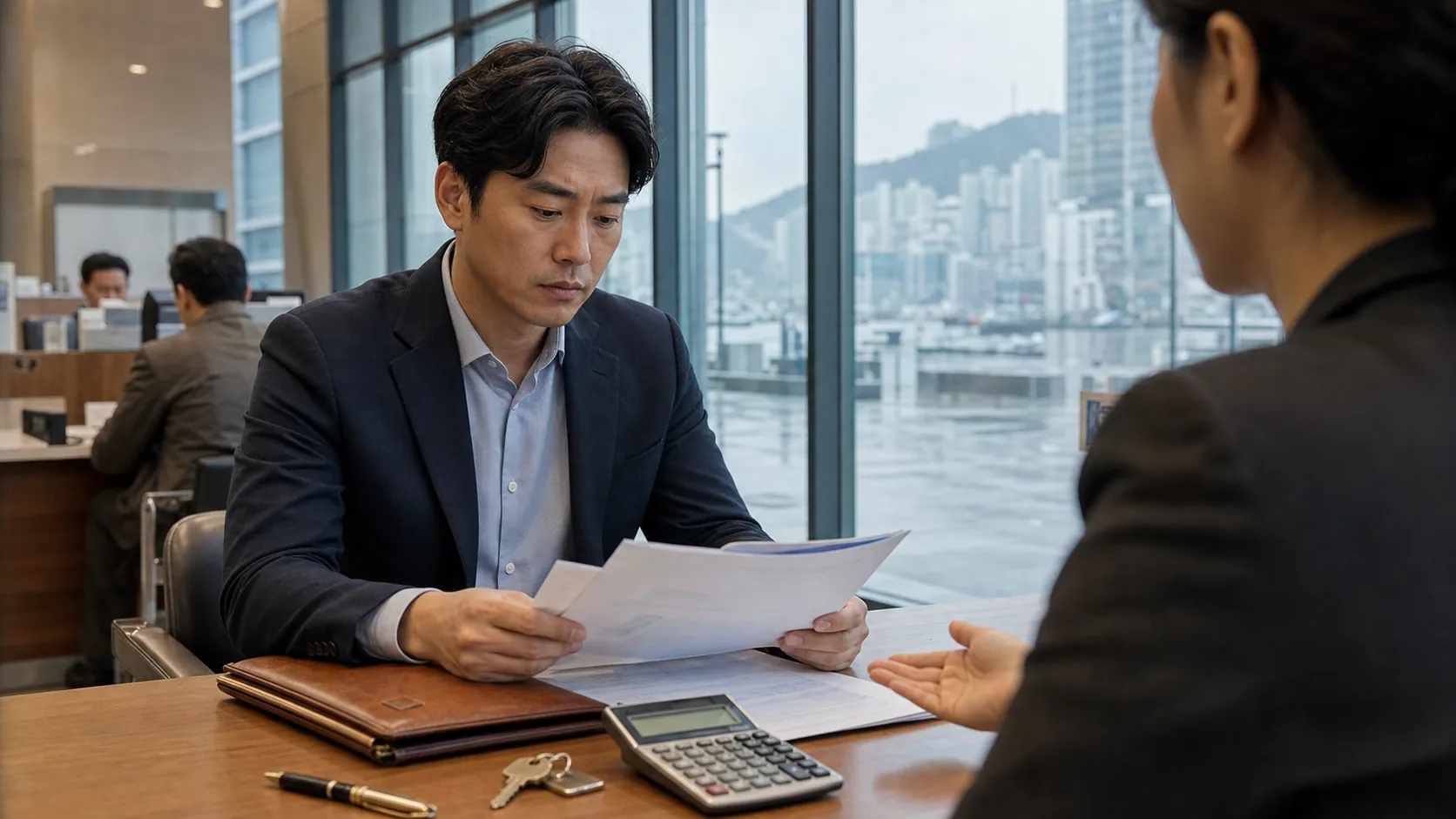 부산 예금은행 5월 연체율 0.85%…가계대출 중심 상승