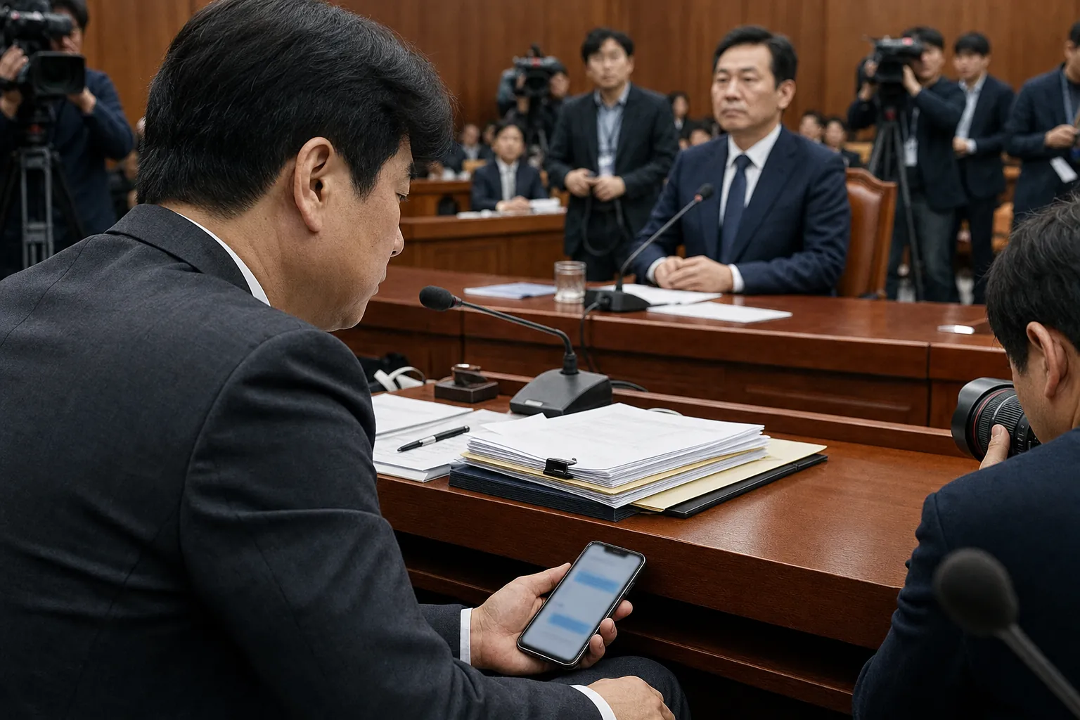 정몽규 회장에 '송구' 문자 보낸 국민의힘 의원 논란