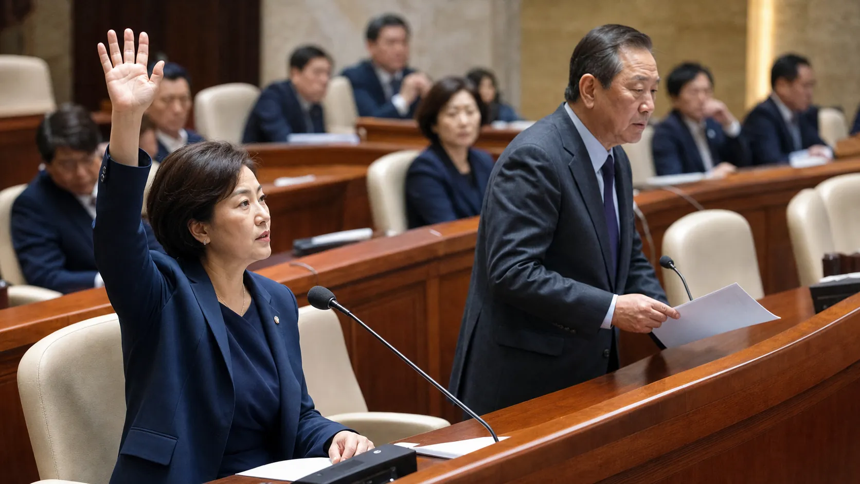 나경원, 형소법 개정안 필리버스터 신청…첫 주자에 주호영 예상