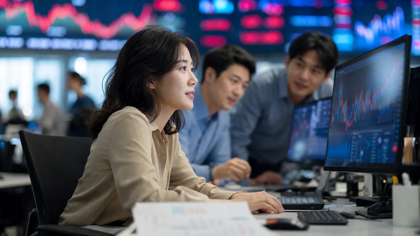 코스피 급반등, 삼성전자·SK하이닉스 강세 전환 영향