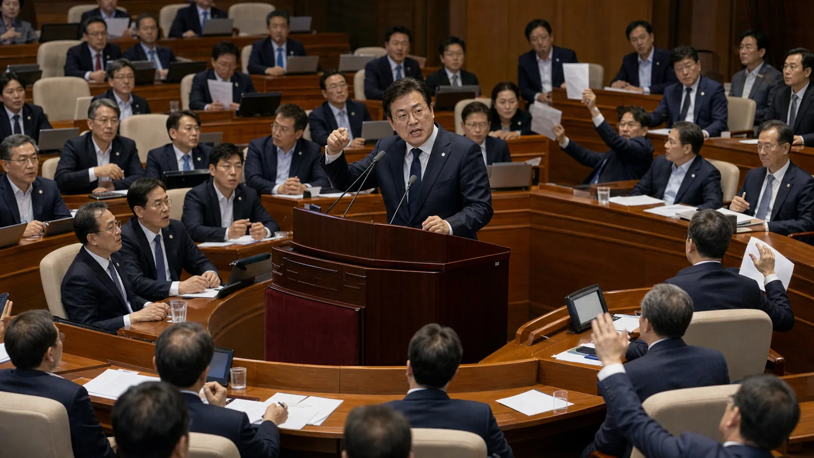 형소법 개정안 본회의 상정…여야 필리버스터 격돌