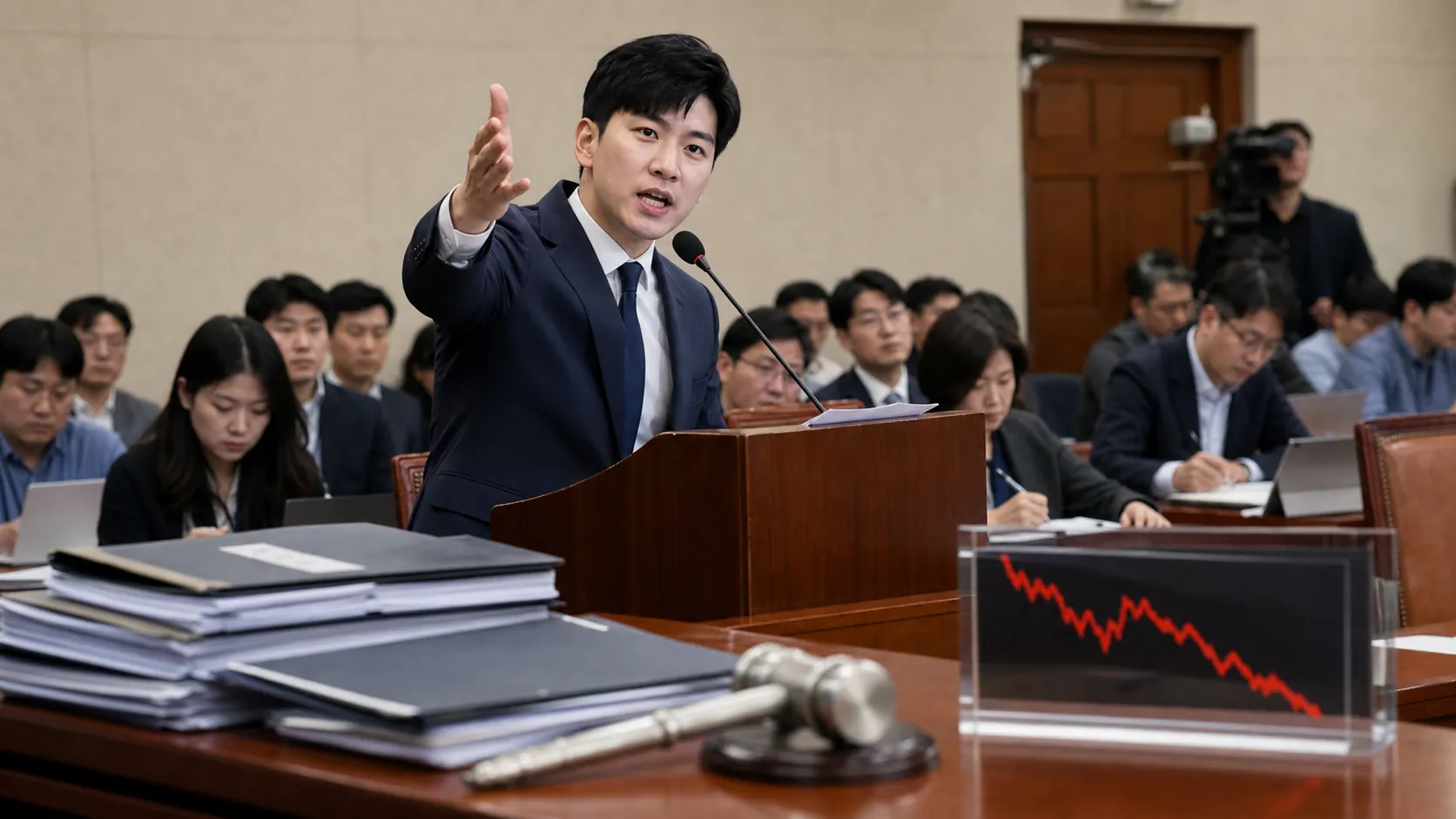 이준석, 개별주 레버리지 상품 강도질 비유…금감원장 교체 주장
