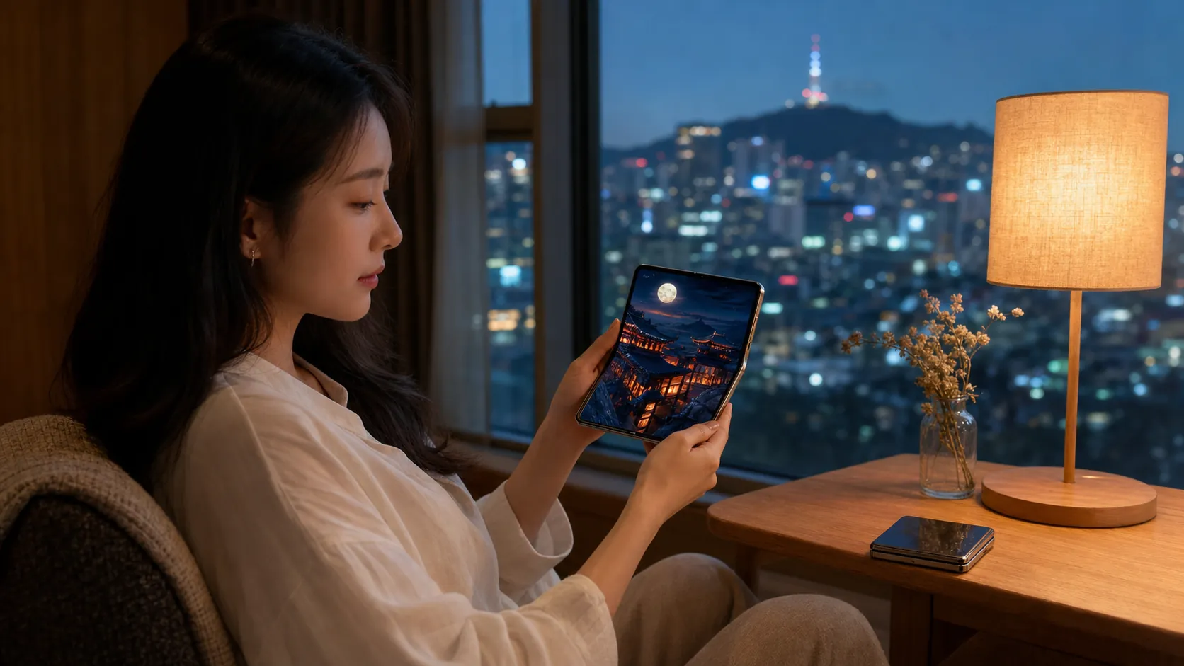 갤럭시 스토어서 넷플릭스 '동궁' 테마 무료 제공