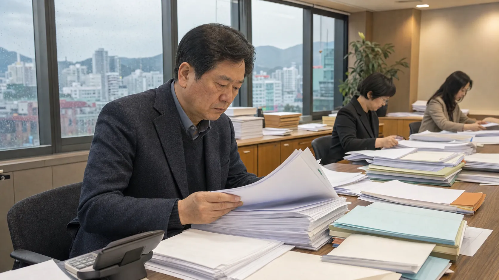 부산 기초지자체, 세수 감소와 복지 지출 증가로 재정난 심화