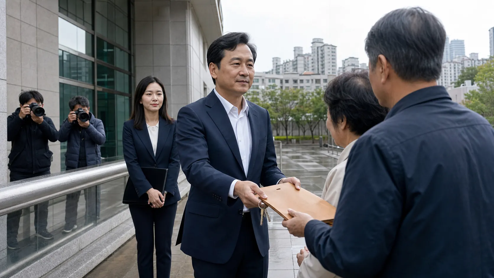 야당 대표 부동산 처분, 대통령 사례보다 깔끔한 평가