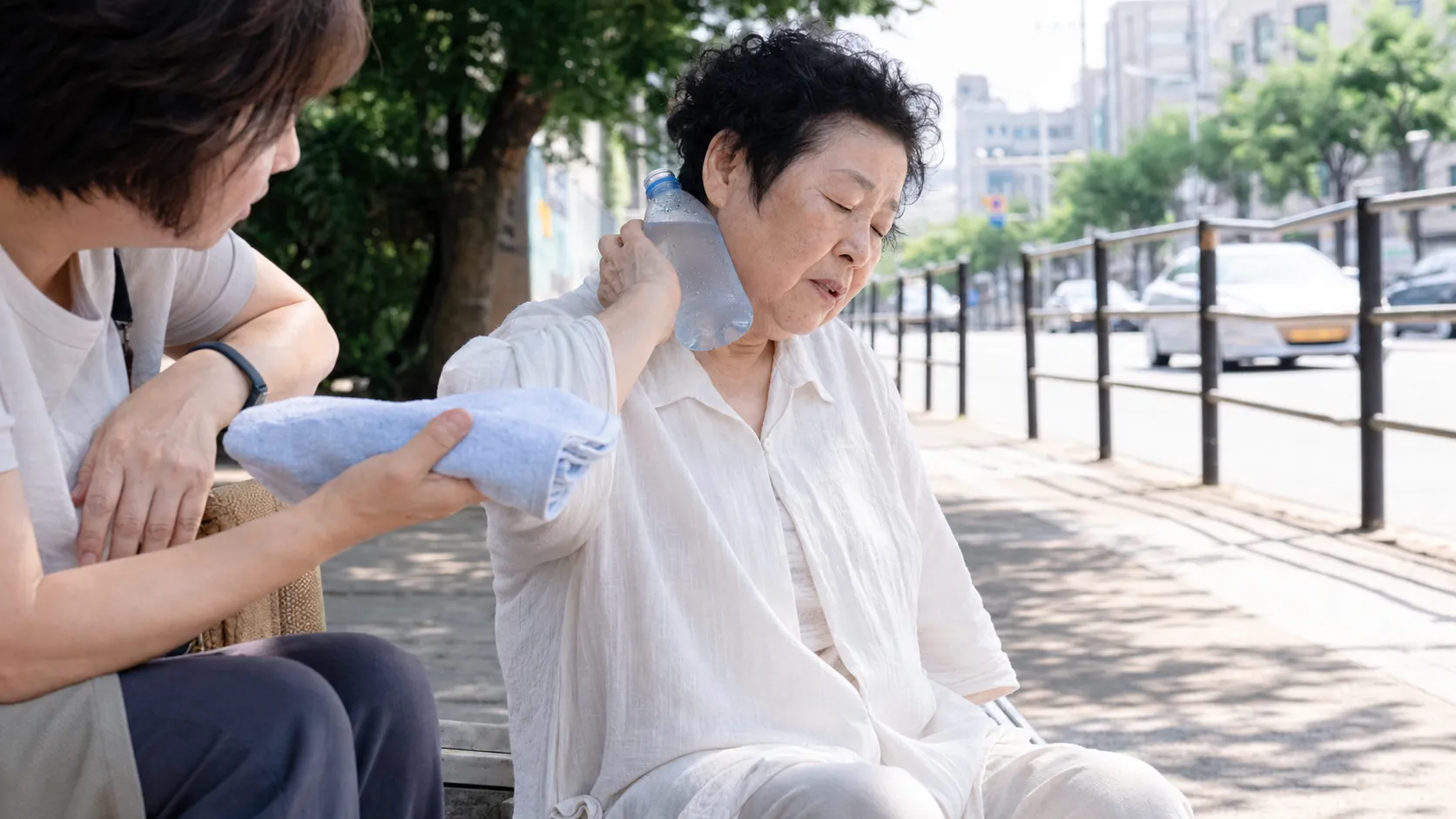 체온 넘는 폭염, 신체 기관 손상 위험