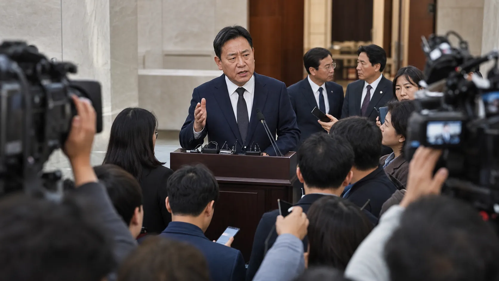 與, 검찰 보완수사권 폐지 강행에 '바보같은 국정 운영' 비판