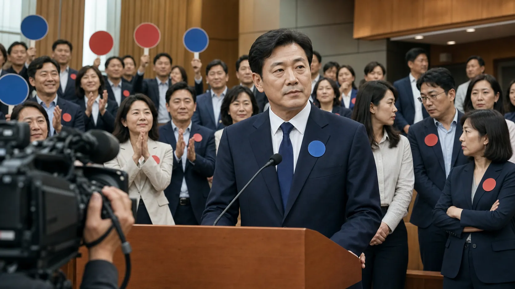 민주당 당대표 선호도, 일반민심과 당심 엇갈려